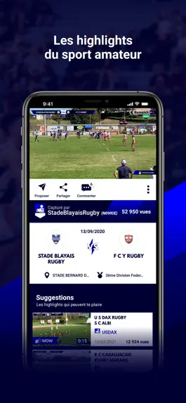 Game screenshot Rematch - Vidéos sport amateur hack