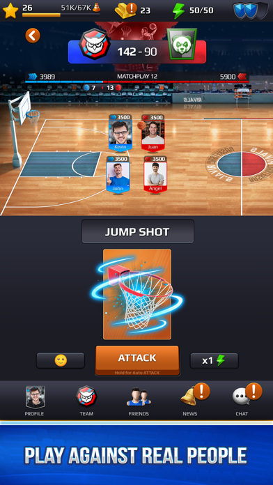 Basketball Rivals: Sports Game Screenshot