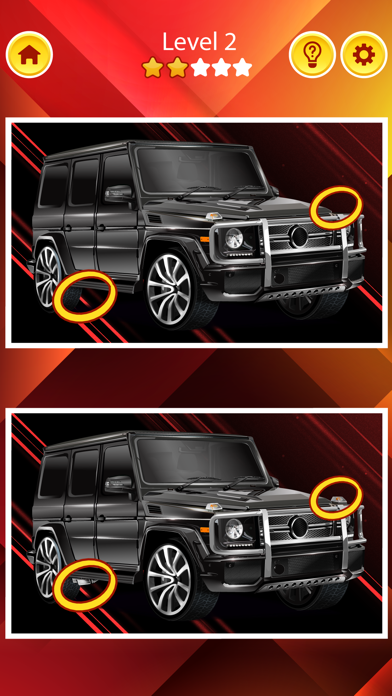 Find the Difference Car Games Screenshot