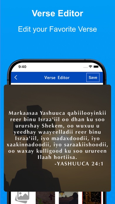 Somali Holy Bible Screenshot
