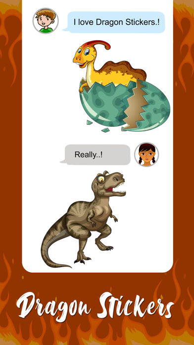 Dragon Adventure Sticker Pack Screenshot