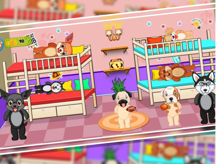 Pretend Pets Dollhouse Games