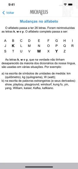 Game screenshot Michaelis Guia Nova Ortografia apk