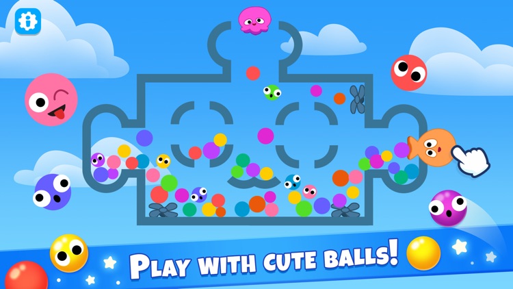 Ball maze: games for kids 2 3!