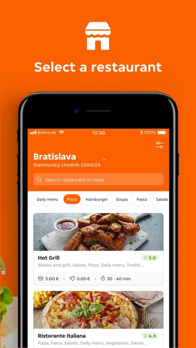 Bistro.sk Screenshot