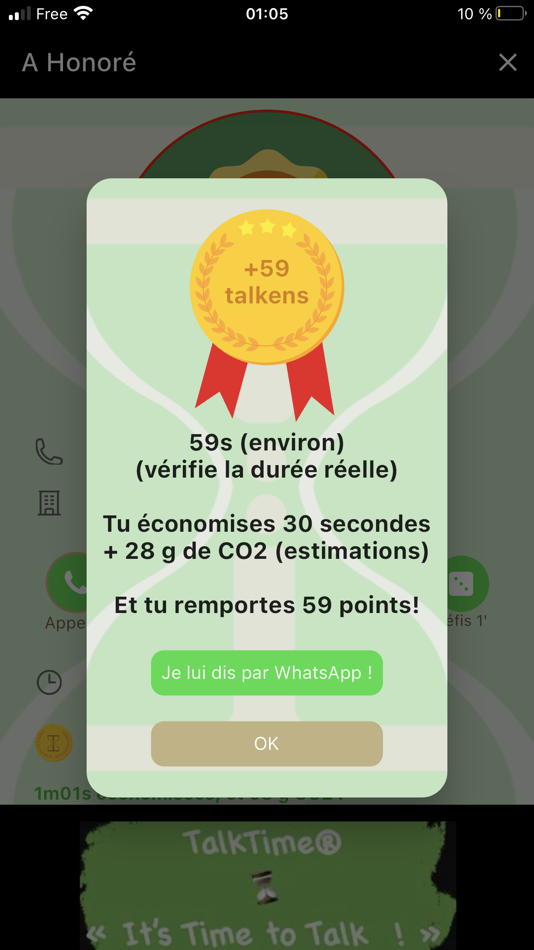 #1. TALKTIME: Automatic Meetings! (iOS) 由: Sebastien Grember