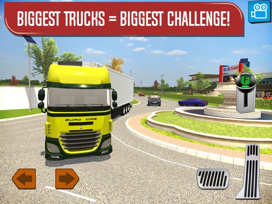 Delivery Truck Driver Sim iPad app afbeelding 1