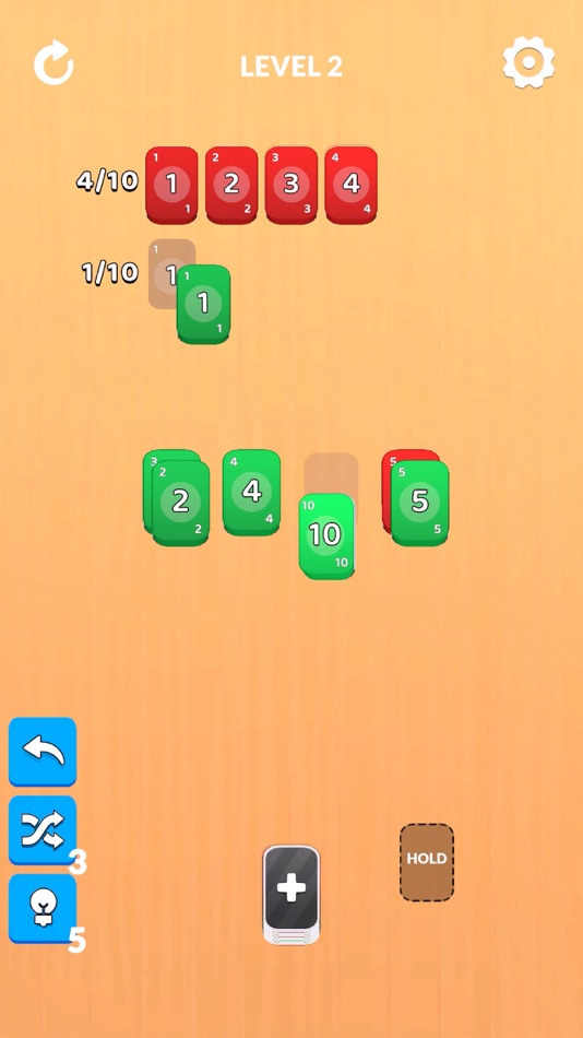 #1. Sort Cards (iOS) 由: Berat Oguz