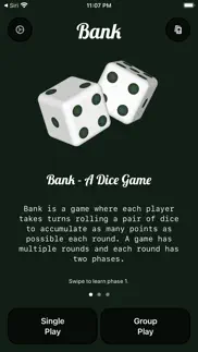 bank - a dice game iphone screenshot 1