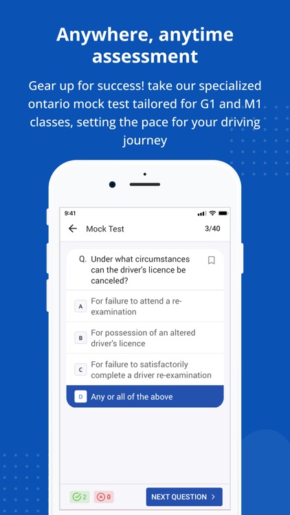 G1 Driving Test Ontario Canada screenshot-5