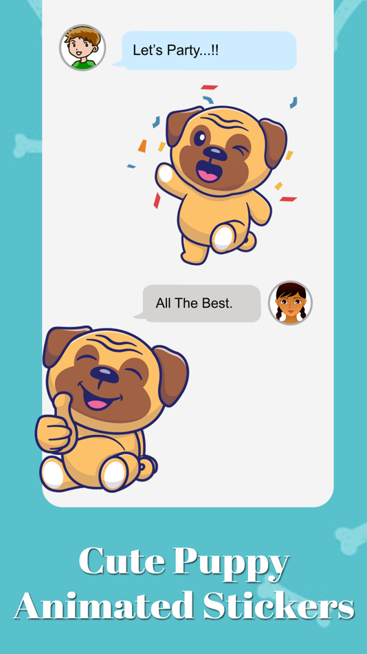 Cute Puppy Animated - 1.3 - (iOS)