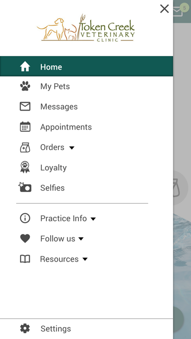 Token Creek Vet Clinic Screenshot