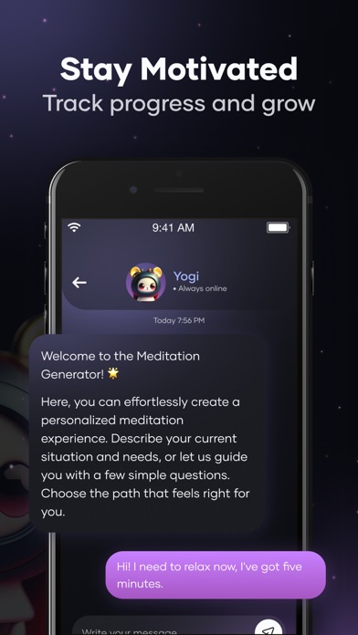 Meditation App: Anxiety Relief Screenshot