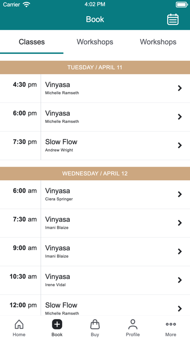 Khali Yoga Center Screenshot
