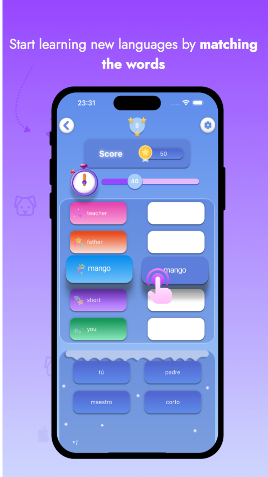 #2. Language Learning : Match Up (iOS) Podle: Muhammet Emir CAKIR