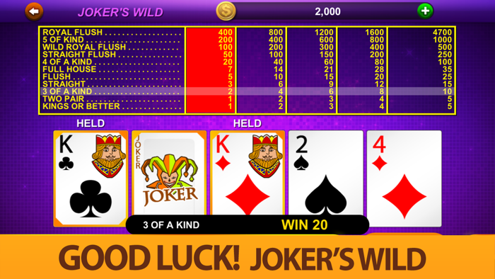 World of Video Poker