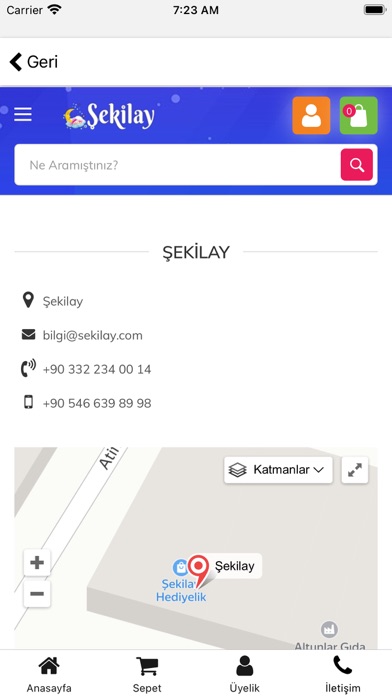 Şekilay - Online Alışveriş Screenshot