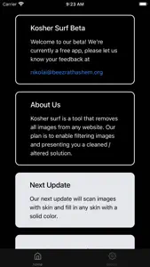 Kosher Surf screenshot #4 for iPhone