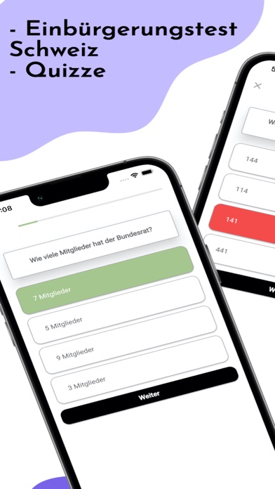 Swiss Citizenship Test Screenshot
