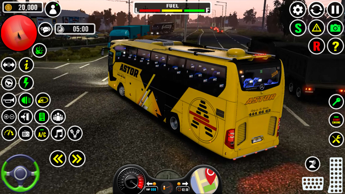 Modern Coach Bus Driving 3D