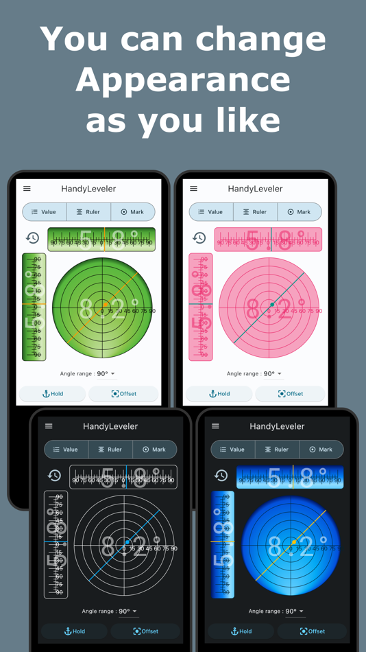 #5. Handy Leveler (iOS) 由: Toshiya Hondo