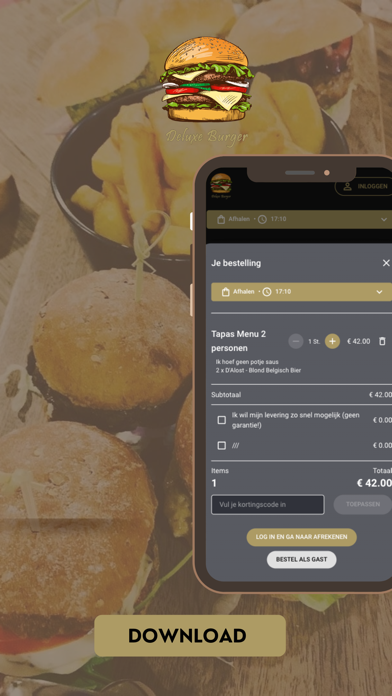 Deluxe Burger Screenshot