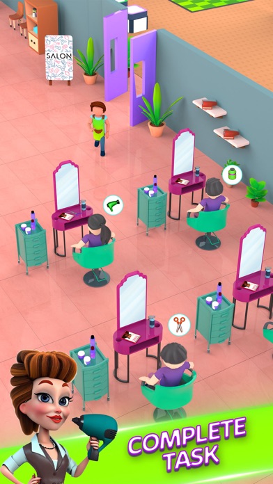 Screenshot #3 pour Idle Barber Shop Game - Tycoon