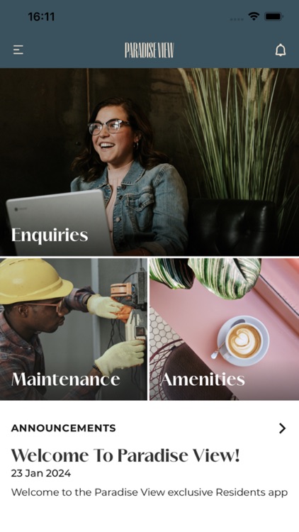 Paradise View Resident App