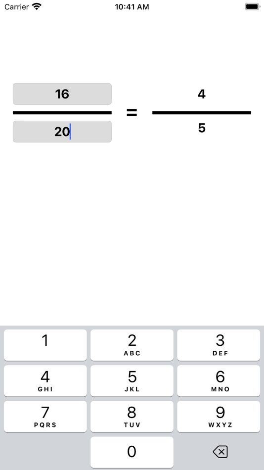 #1. Simplify Fractions - Simple (iOS) 来自: Ryouhei Azuma