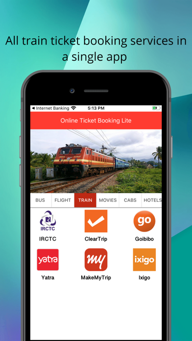 Online Ticket Booking Lite Screenshot