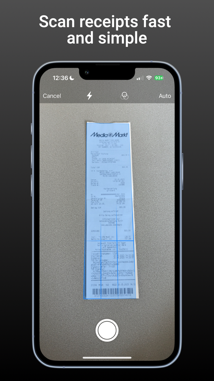 Receipts Scanner