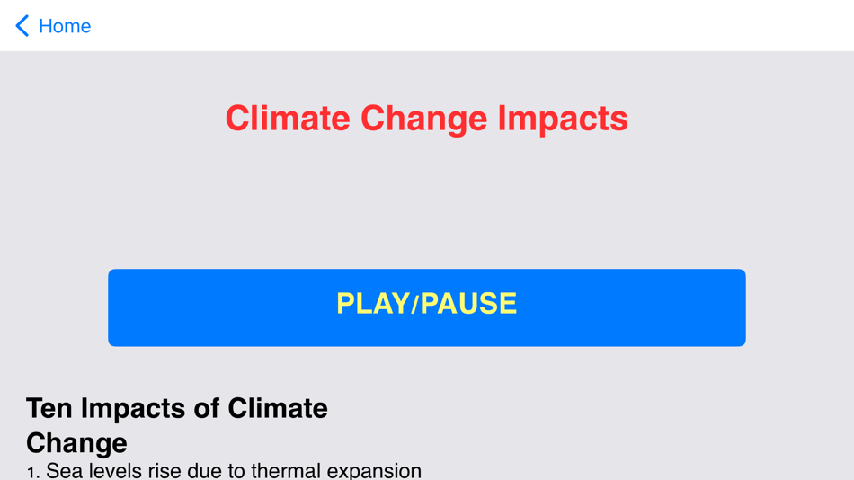 #5. Geoprep Higher Climate Change (iOS) Av: Andrew Mercer
