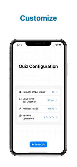 Game screenshot Math Quiz - Math Test App mod apk
