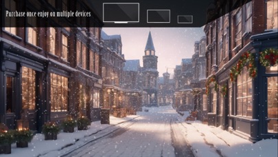 Screenshot #2 pour Peaceful Snowfall