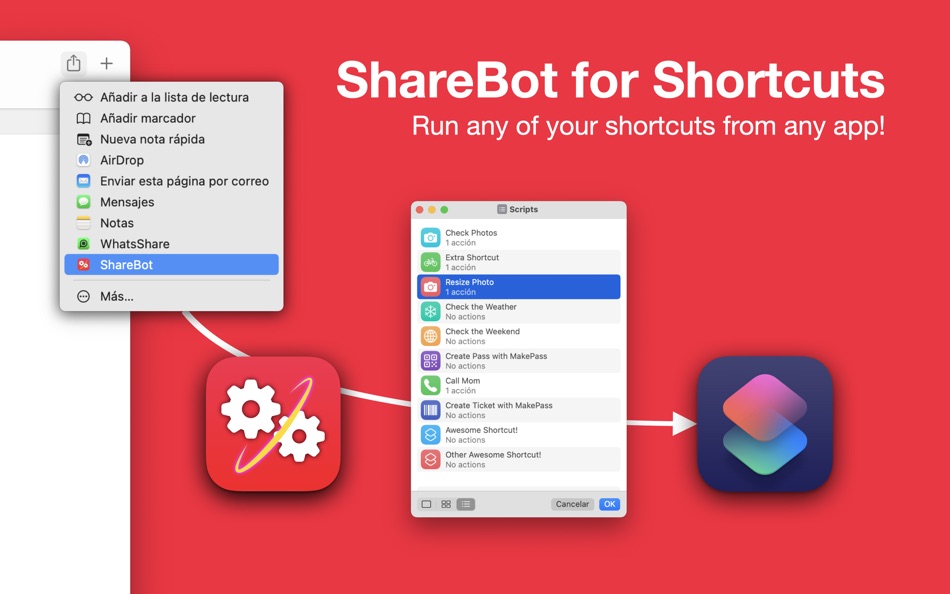 ShareBot for Shortcuts - 1.1 - (macOS)