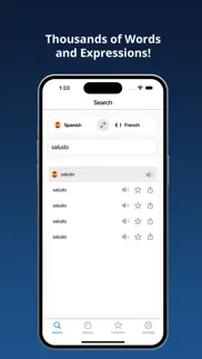 french spanish dictionary+ iphone screenshot 3
