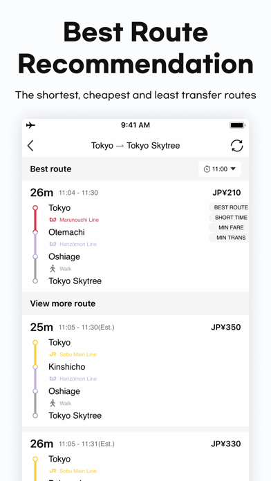 NUUA METRO- Offline Subway Map Screenshot