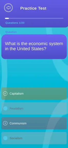 Game screenshot US Citizenship Prep Test hack