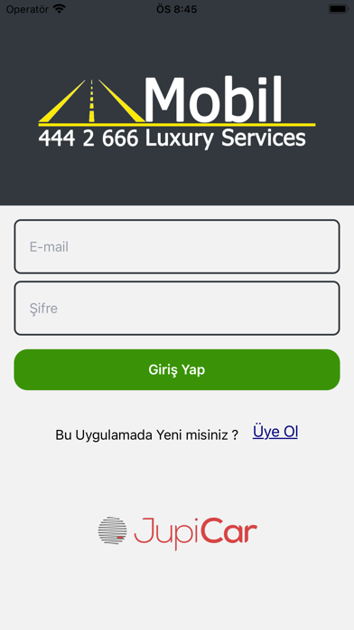 Mobil Luxury Services Screenshot
