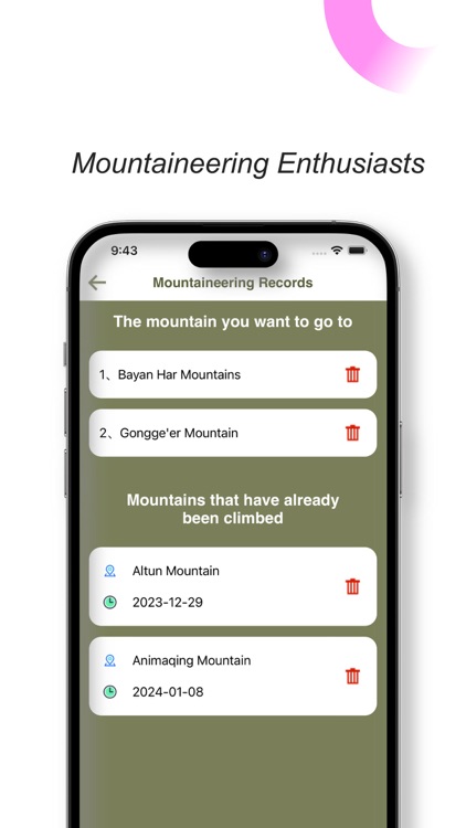 Mountaineering Enthusiasts