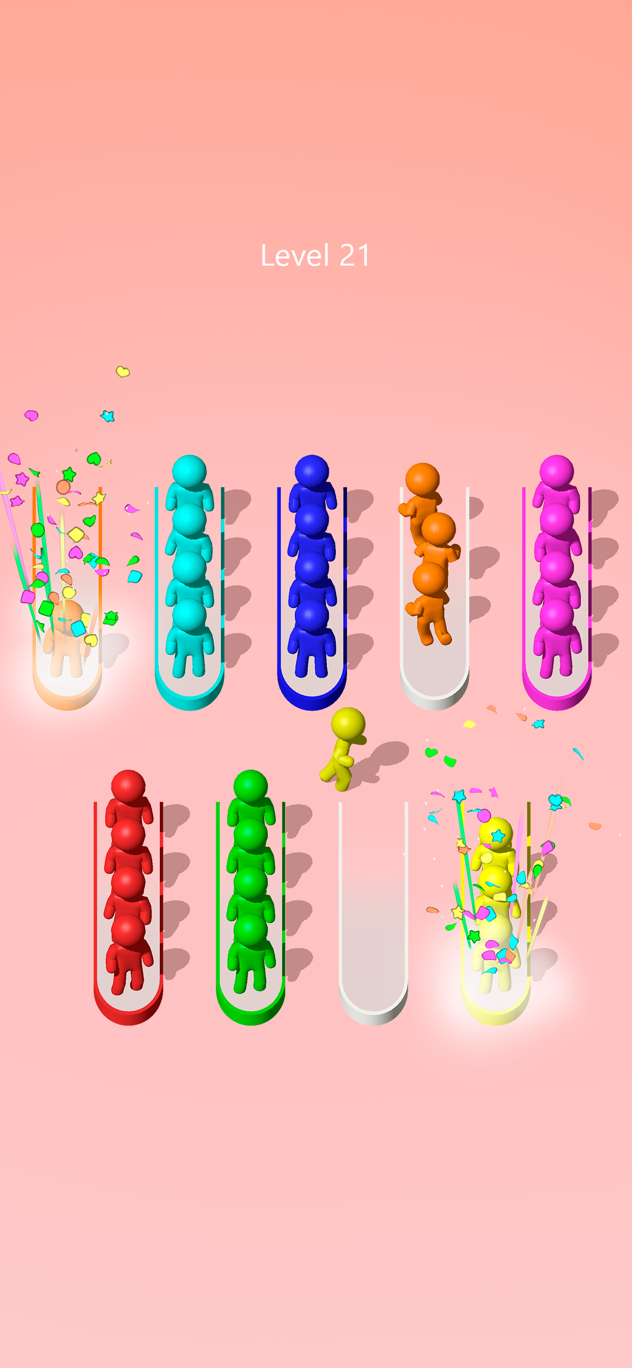 Crowd Sort: Color Sorting Game
