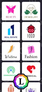 Logo Creator: Label Maker Shop screenshot #1 for iPhone