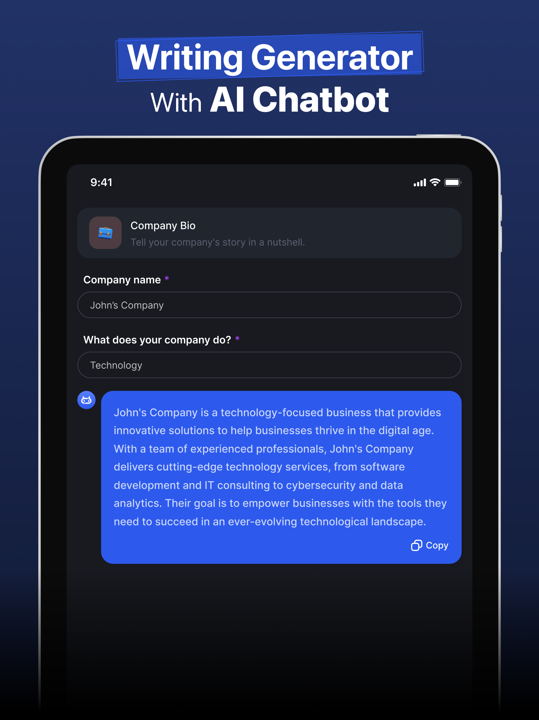 AskGenie: Chatbot AI Assistant