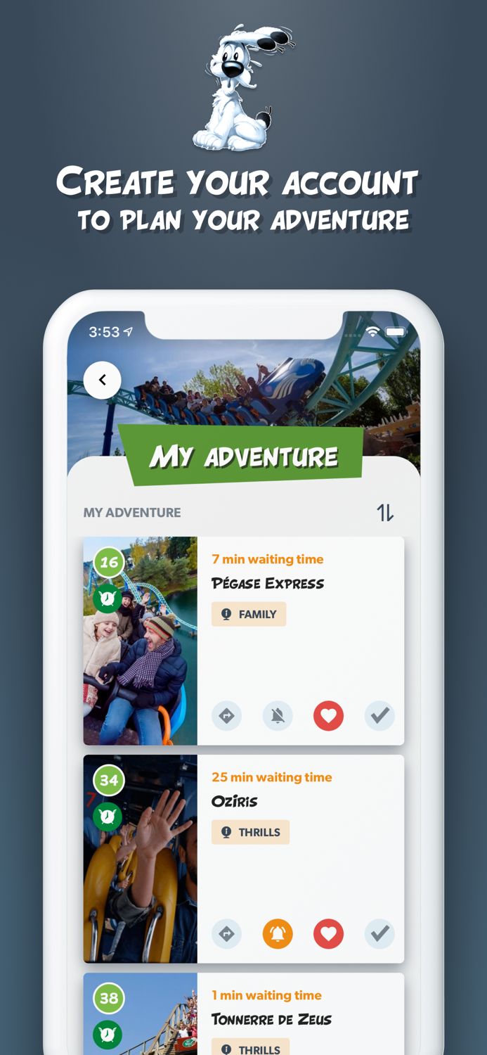 Parc Astérix pour iPhone