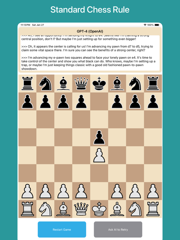 Screenshot #5 pour GPT Chess