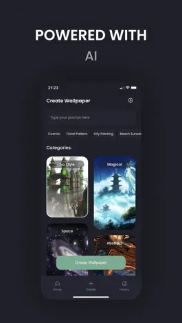 Game screenshot WallGenAI: Create AI Wallpaper apk