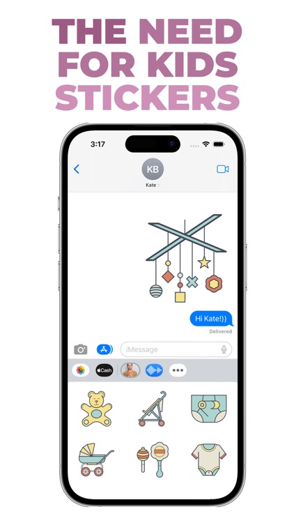 The Need for Kids stickers