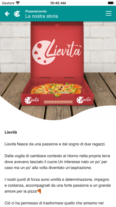 Lievità Pizzeria Screenshot