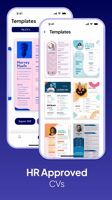 Jubi - CV & Resume Maker Screenshot