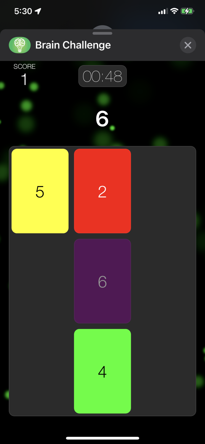 Brain Challenge - Train memory